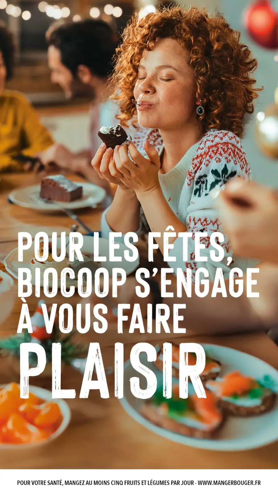 Carte de Noël Biocoop Thonon Publier